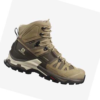 Salomon QUEST 4 GORE-TEX Erkek Yürüyüş Ayakkabısı Kahverengi | TR 3564MQZ